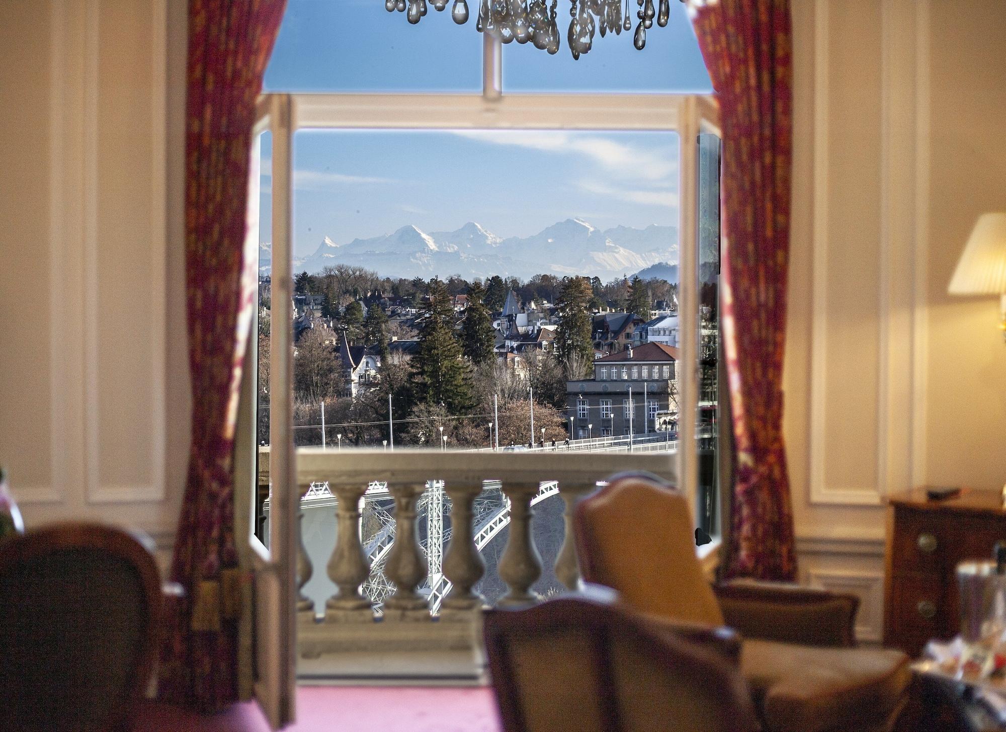 Hotel Bellevue Palace Berna Exterior foto